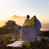 Мешок спальный NATUREHIKE CW400 NH18C400-D с утиным пухом серый 6927595794562