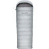 Ультралёгкий спальный мешок NATUREHIKE RM80 Series Утиный пух Grey Size L, 6927595707210